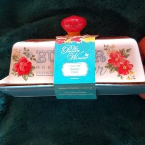 Pioneer Woman butter dish